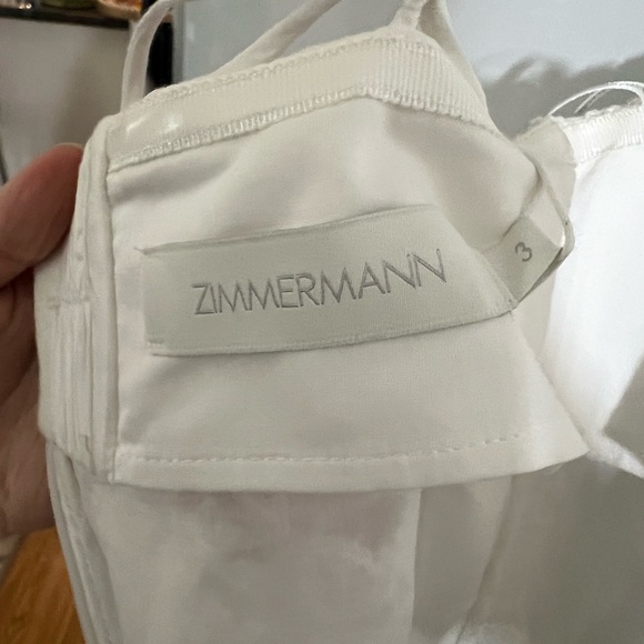 NWT Zimmermann Raie Lace Flower Mini Dress Sizes 2 & 3 (8 & 10) - Picture 14 of 15